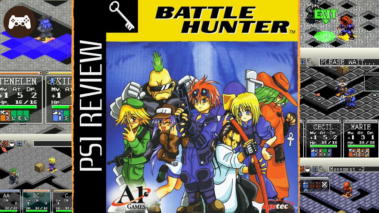 Battle Hunter PS1 Review - Turn Based RPG Game