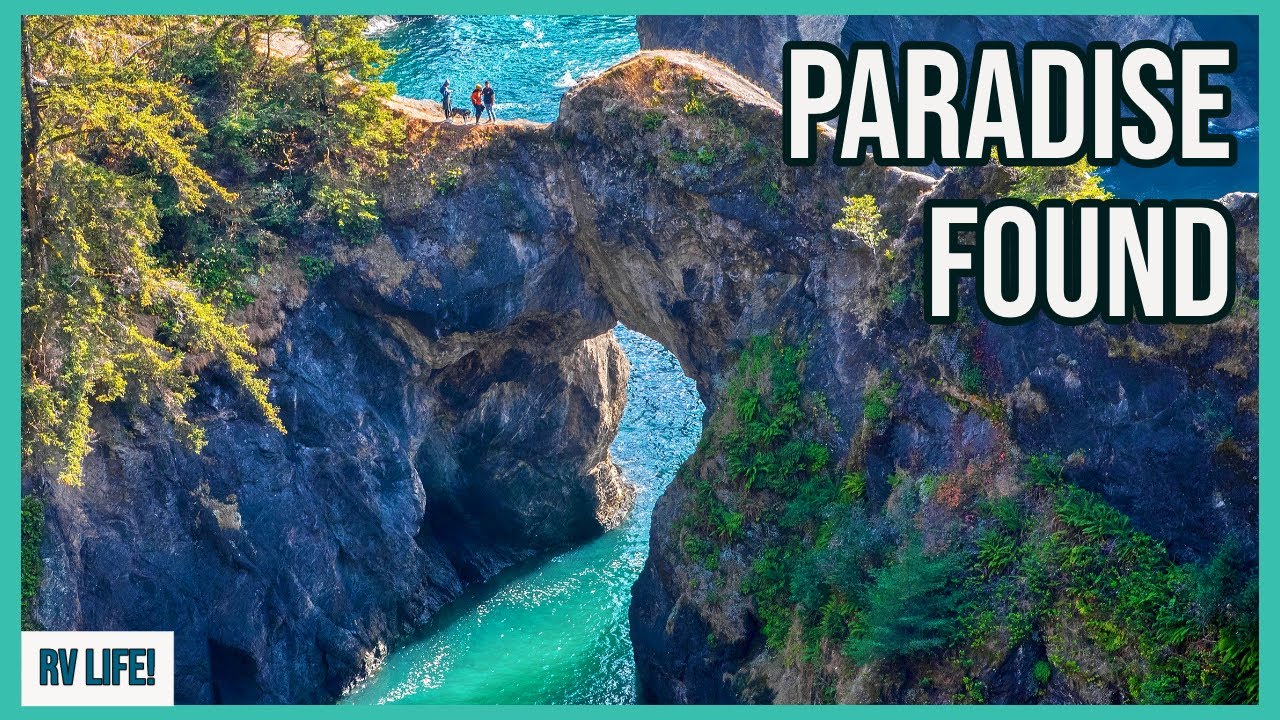 MUST SEE Southern Oregon Coast Attractions - Natural Bridges - Fifth Wheel Lifestyle Adventure! Ep.5