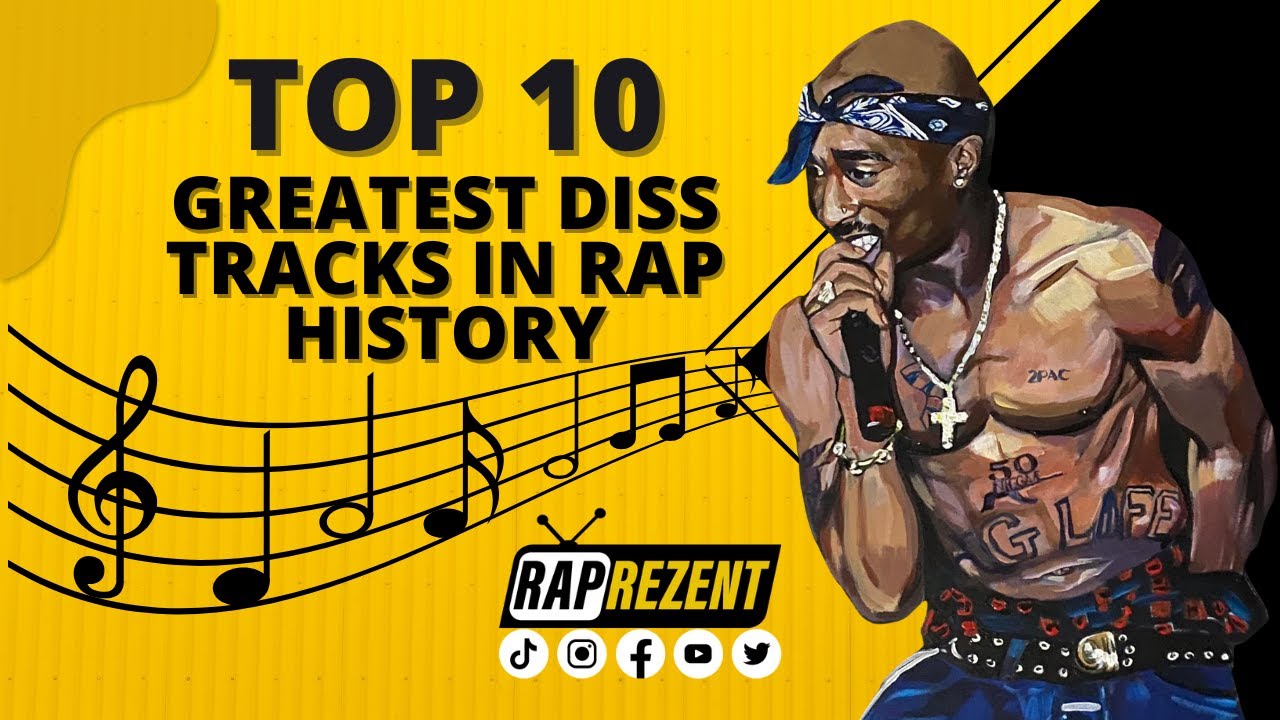 Top 10 Greatest Diss Tracks in RAP History 🔥