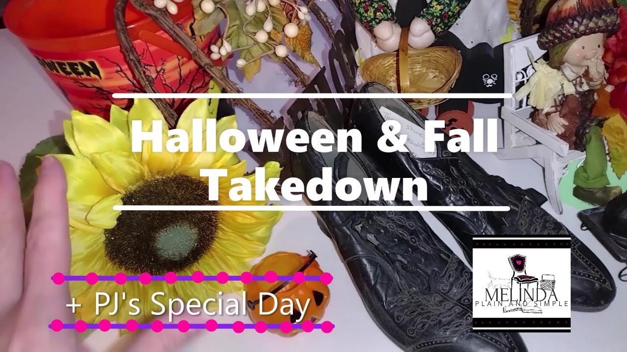 🍂 Declutter Halloween & Fall Decor 🦃 PJ's Special Day 🐱 Buy Nothing 🎁 Driveway Giveaway 🧡