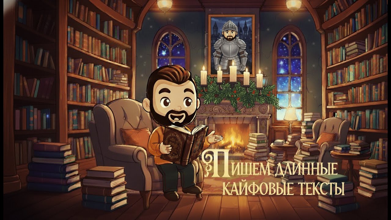 ✌️ Пишем длинные кайфовые тексты с нейросетями. НейроМастерская с Тимуром Угулава