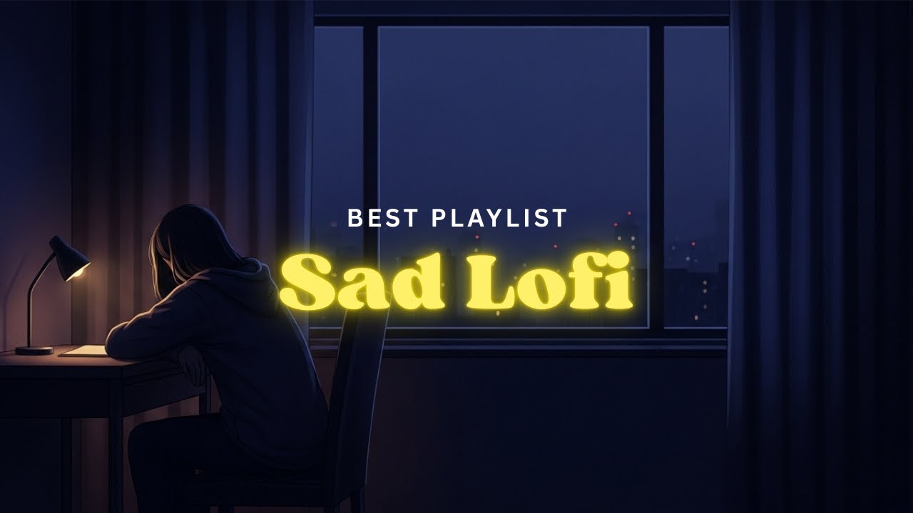 Sad Lofi Beats for Late Nights — Feeling Alone, Slow & Quiet