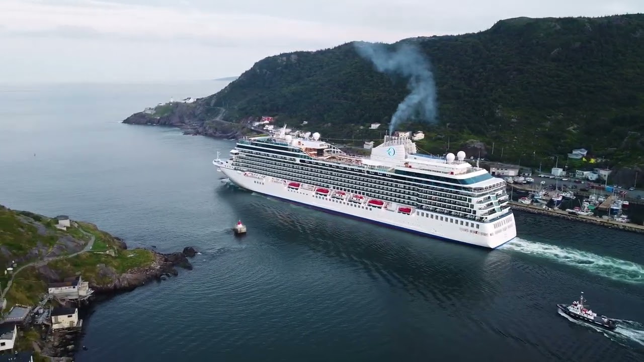 DJI Mini 2 Drone Footage | Signal Hill & St. John’s Harbour | Cruise Ship Vista Oceanic Departs