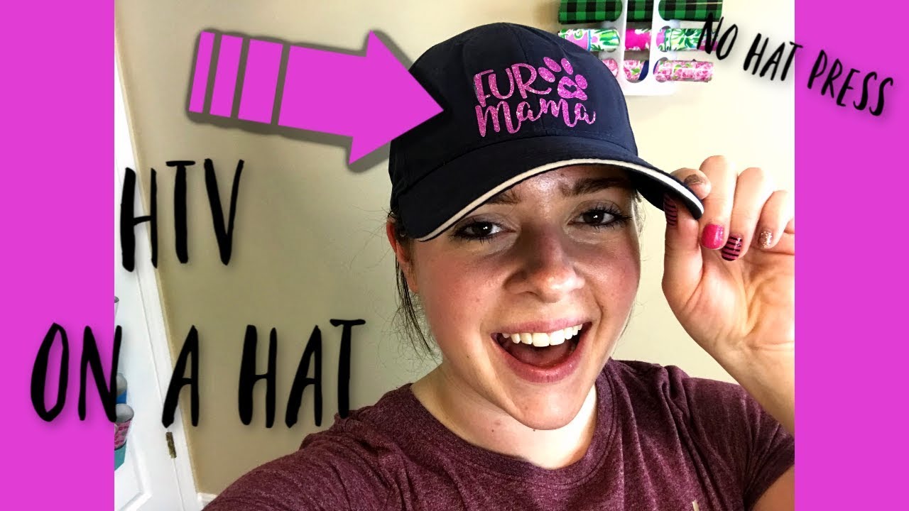 How to Put HTV on a Hat WITHOUT a Hat Press (using a regular Heat Press)