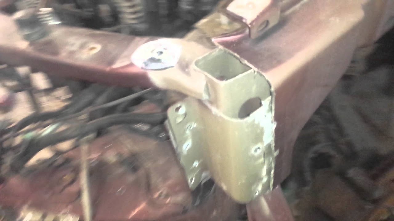 06 Envoy radiator support replacement