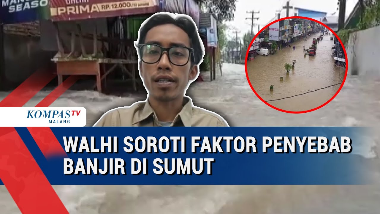 Darurat Banjir Sumut, Ini Kata WALHI