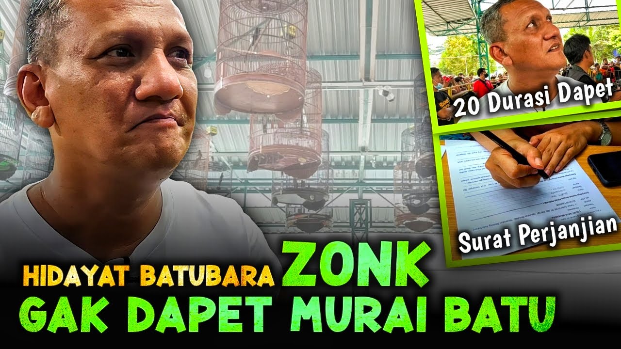 HIDAYAT BATUBARA PULANG DENGAN TANGAN HAMPA - Spesial Bursa The Sultan