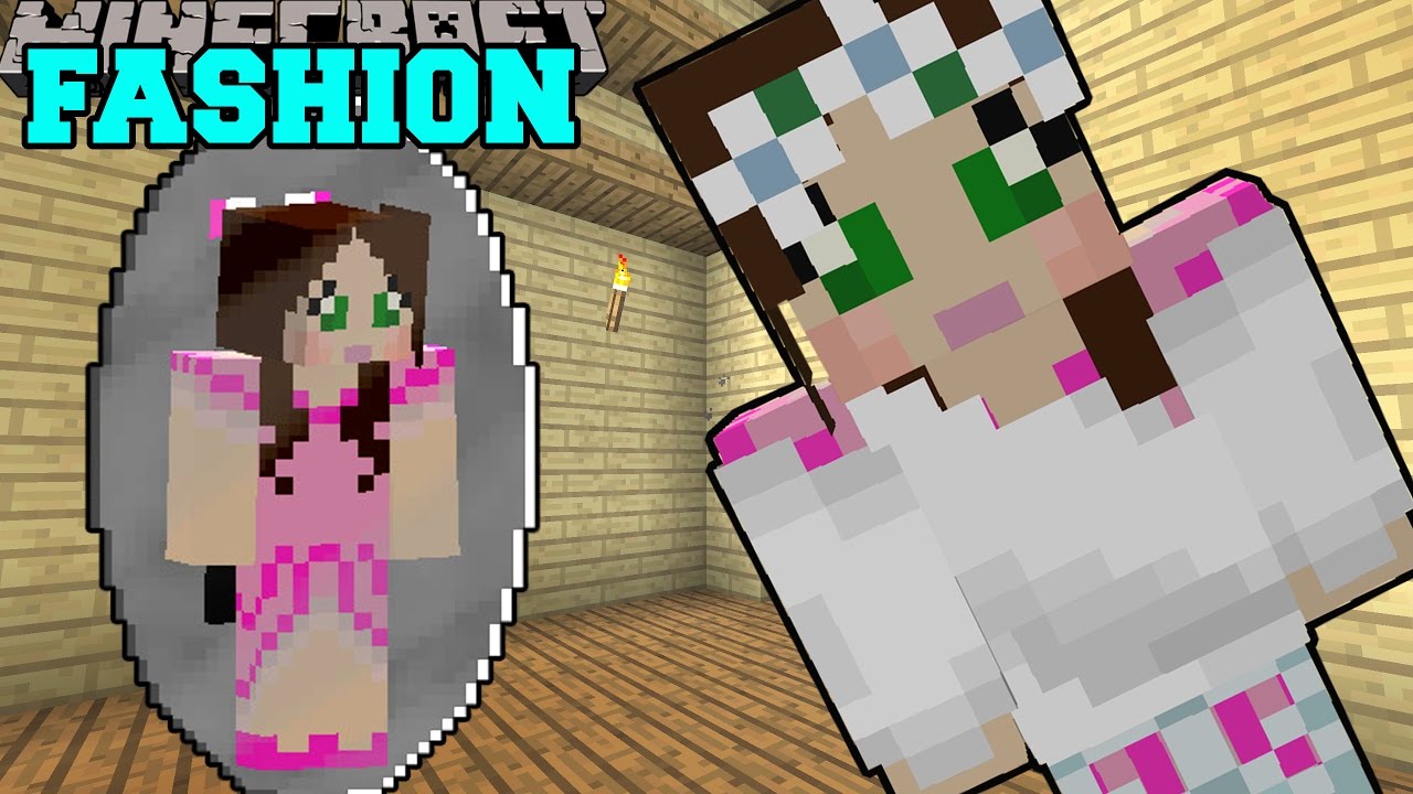 Minecraft: EPIC FASHION (DRESS UP IN TONS OF OUTFITS!) Mod Showcase