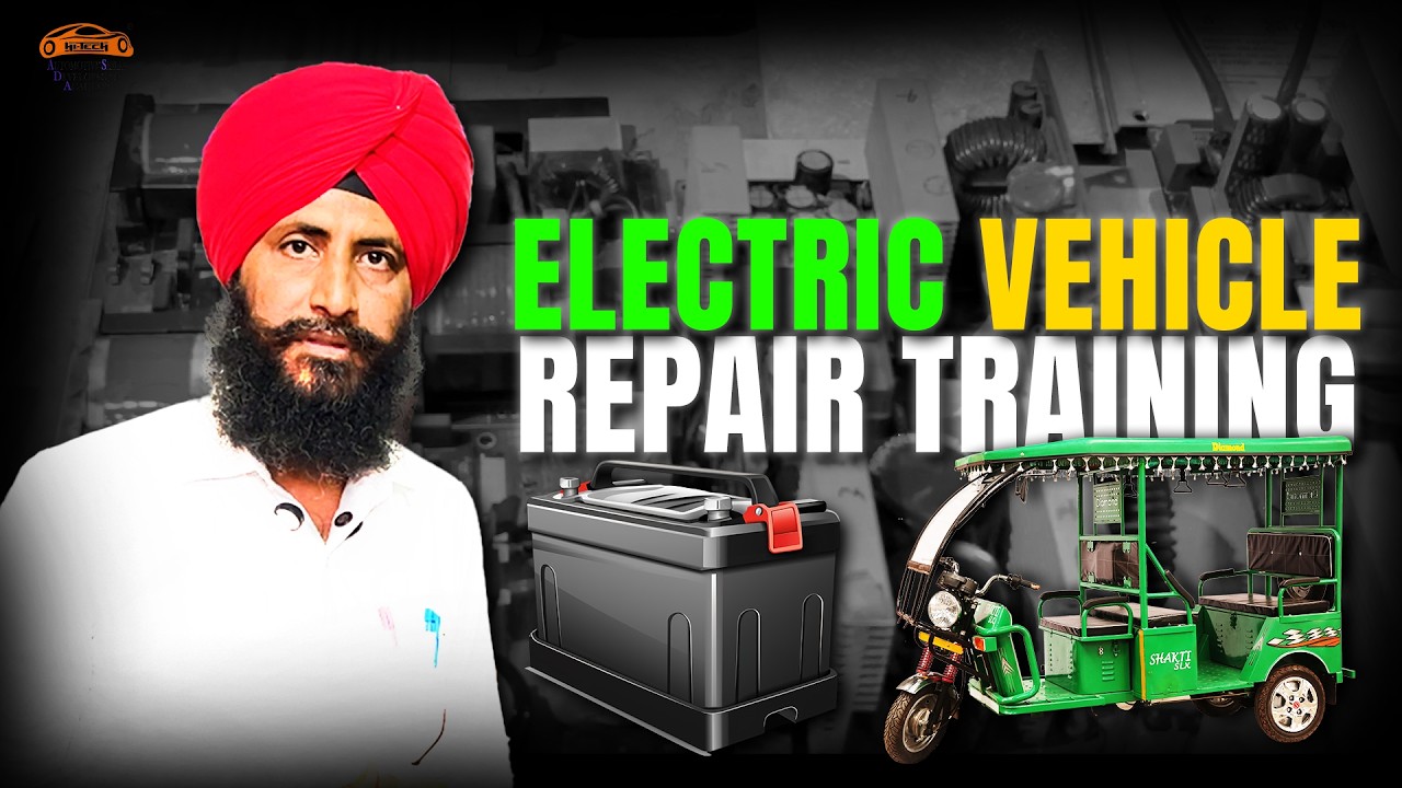 Electric Vehicle Repair Training 🔧⚡| EV Battery, Wiring & Diagnosis Complete Course #ElectricVehicle