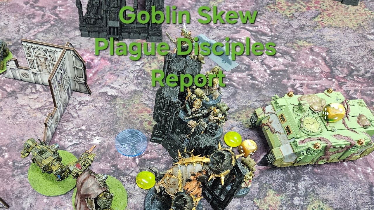 One Page Rules,                                         Goblins versus Plague Disciples 