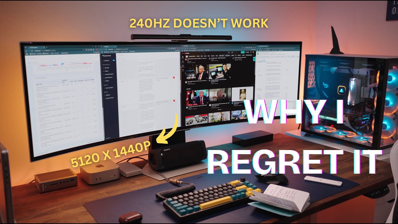 The Shocking TRUTH About Ultrawide Monitor Samsung G9 OLED