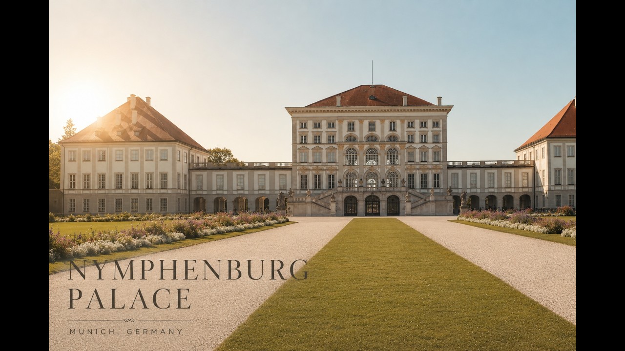 Nymphenburg Palace - Baroque Full history 4K Video - Germany Travel Vlog -Subscribe for more Videos