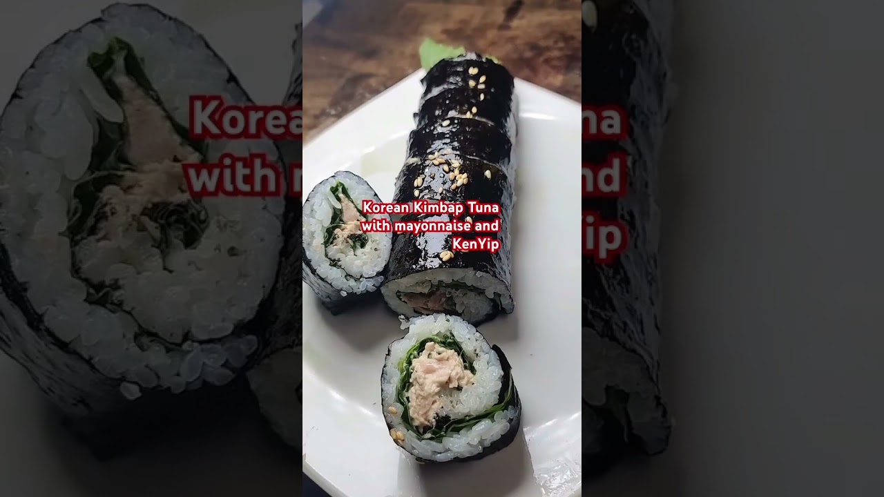 4 Kinds of Korean Kimbap