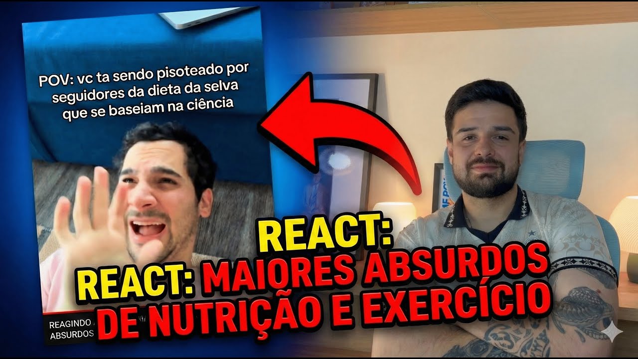 LIVE DO LUCÃO: REAGINDO A ABSURDOS DE NUTRIÇÃO E TREINAMENTO