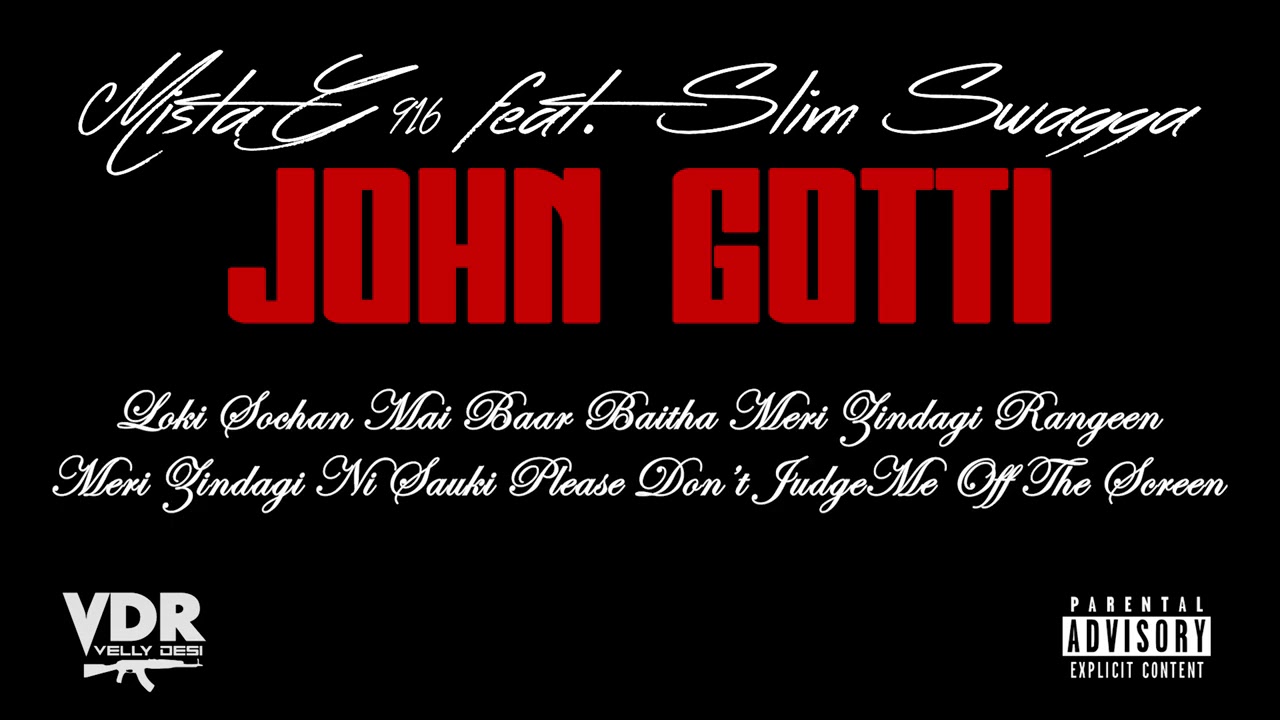 Mista G916 feat.Slim Swagga - John Gotti (Official Lyrics Video)