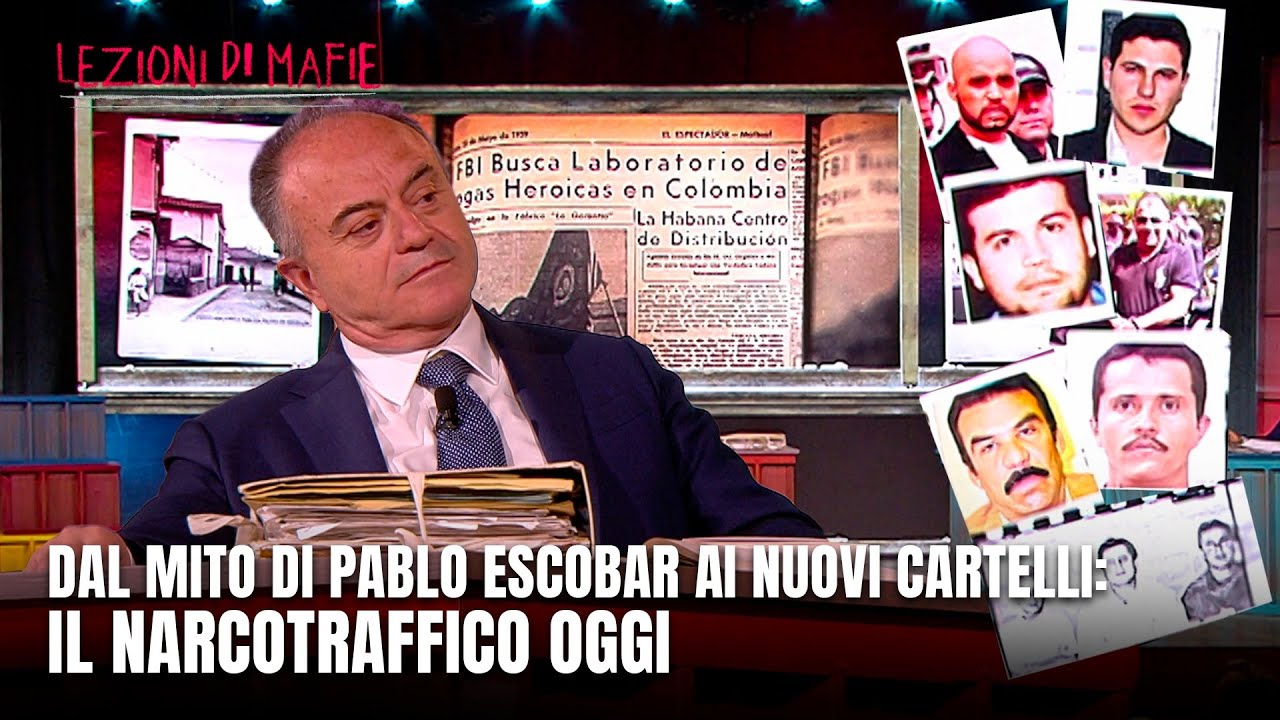 Dal mito di Pablo Escobar ai nuovi cartelli: il narcotraffico oggi