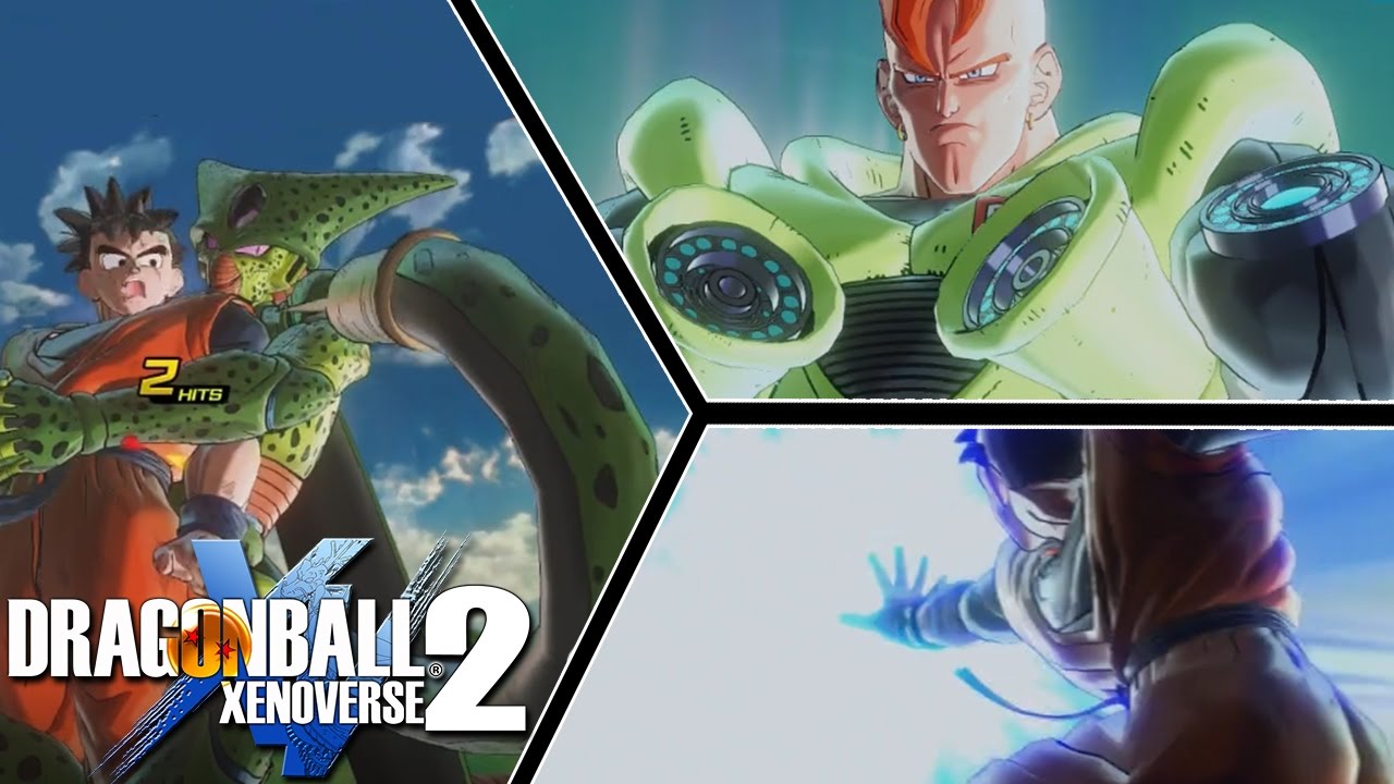 Imperfect Cell, Android 16, Future Gohan Gameplay! | Dragon Ball Xenoverse 2