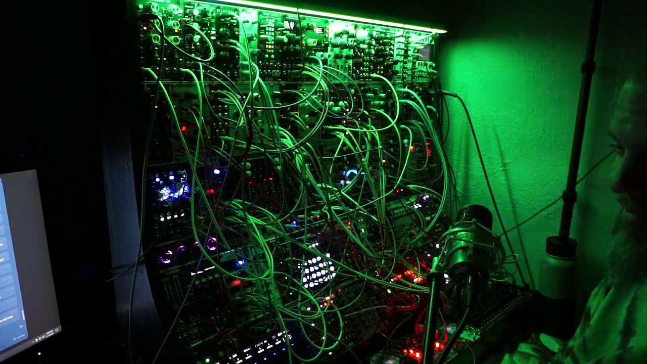 Eurorack modular - supersaws abound here...Friday patch from scratch