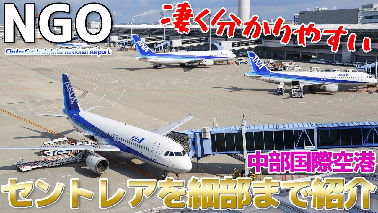 【セントレア】我がホーム空港、中部国際空港を隅々まで紹介する