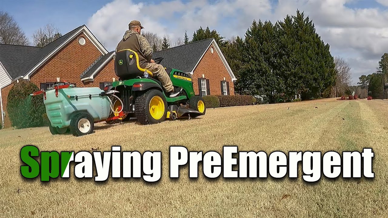 Liquid Preemergent Lawn Spray