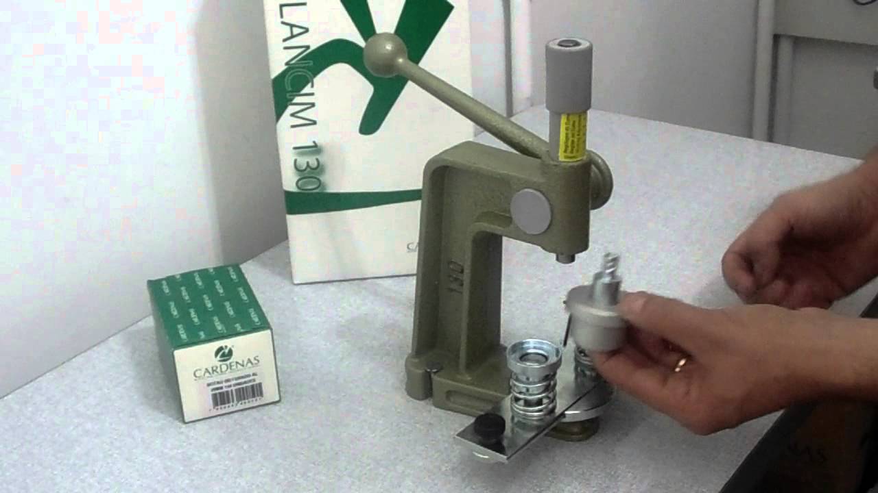 Colocando a matriz do Balancim 130
