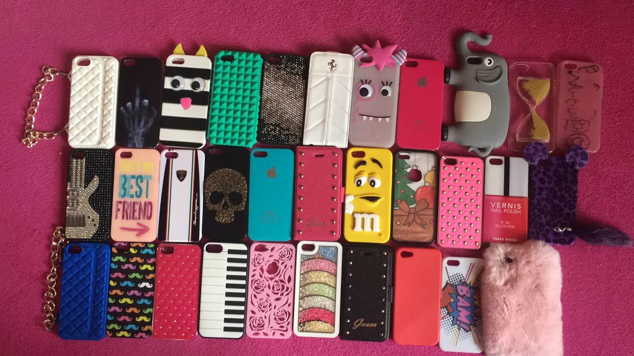 Moje sbírka obalů na iPhone 5/5S / My iPhone 5/5S case collection