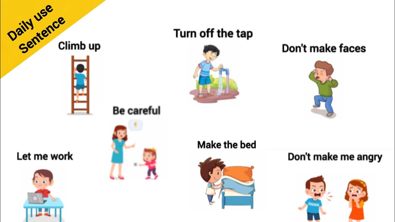 Daily use English sentences Fun learning English