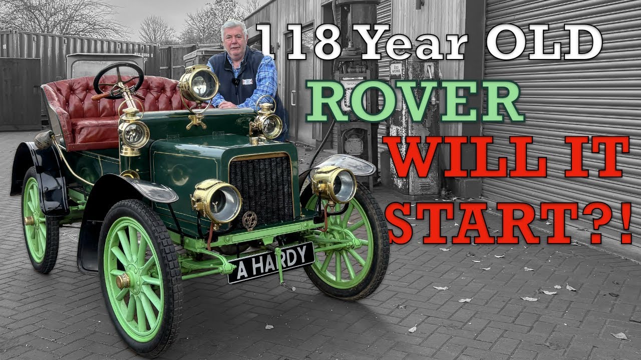 118-Year-Old Challenge: Will This 1906 Rover Actually START?!