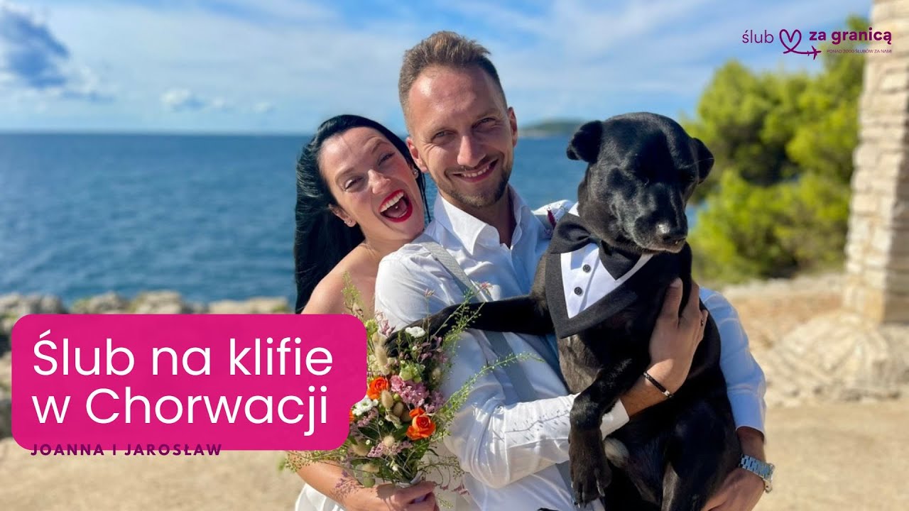 🎥 Joanna i Jarosław – Ślub na klifie w Chorwacji | Pula, Verudela 🌊