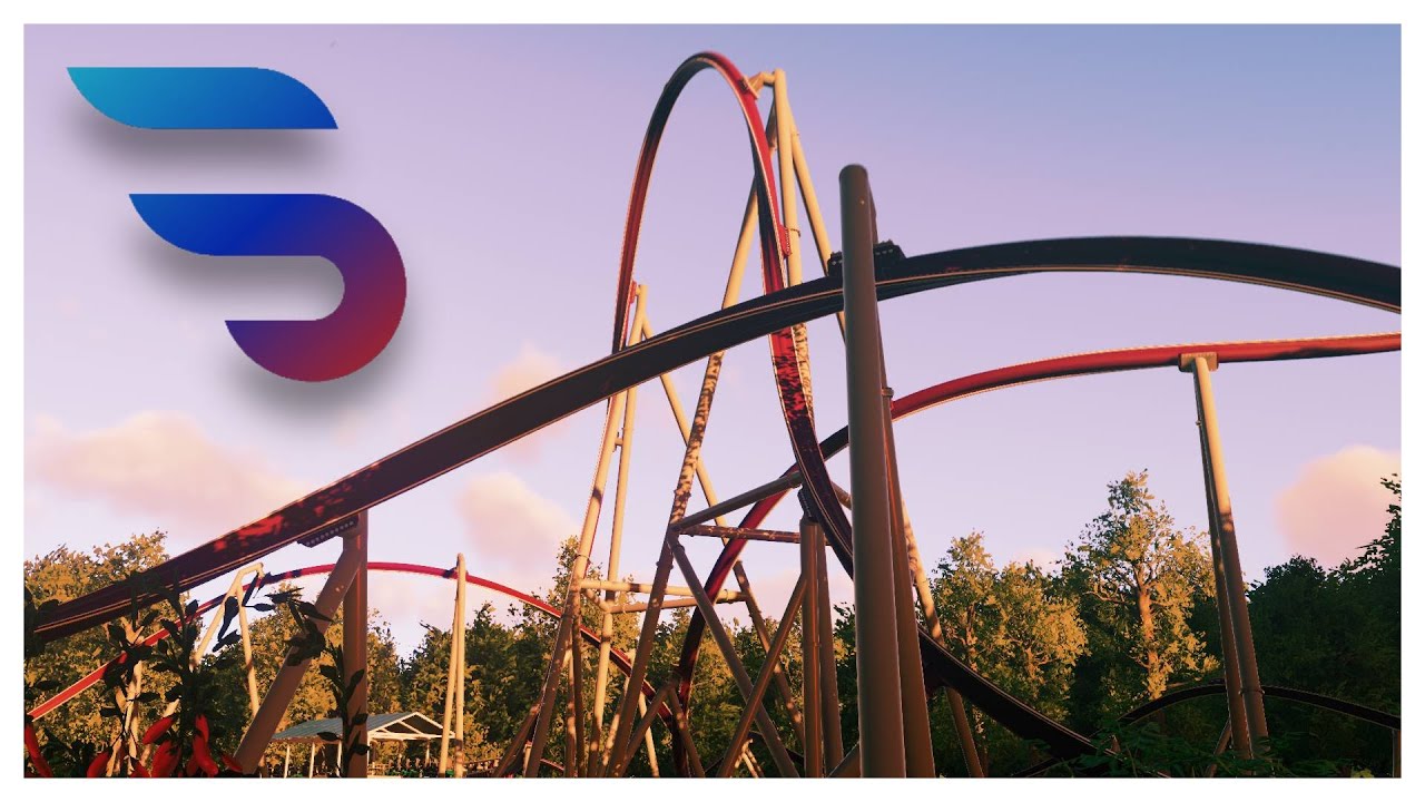 SCARLET – Intamin Hot Racer Coaster (Custom Mod Showcase) | Planet Coaster 2