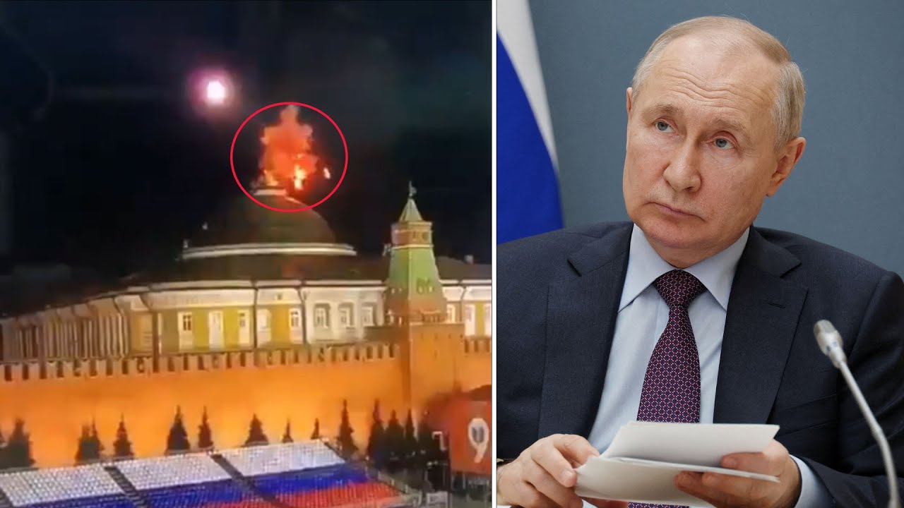 Russia says foiled Kremlin drone attack by Ukraine aimed at President Putin, warns of retaliation