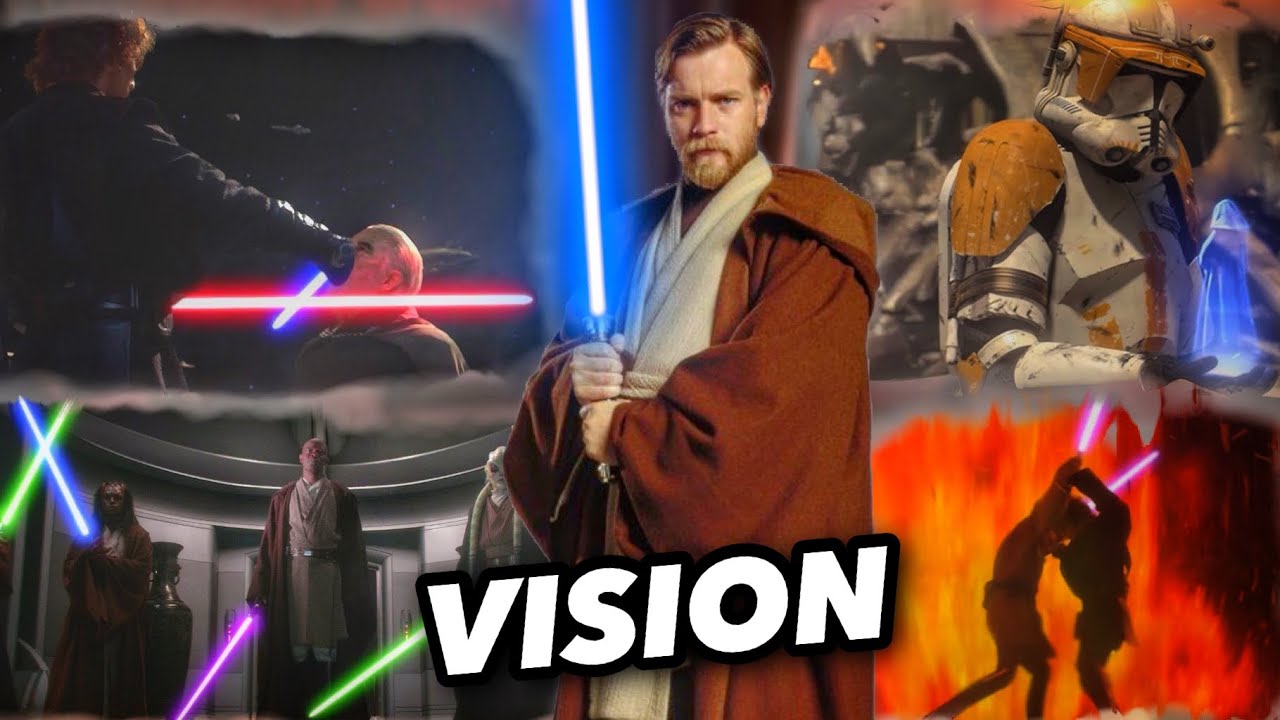 What If Obi Wan Saw ALL Of Revenge Of The Sith As A Vision