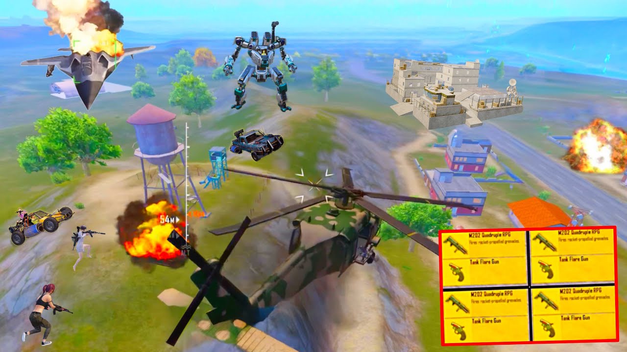 Tank Pushed Us… Big Mistake 😈 (Chopper + M202)