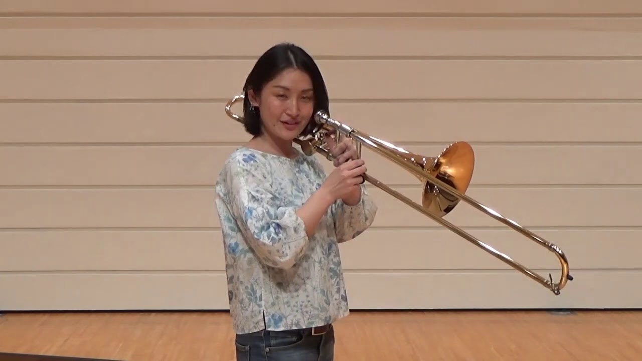 【吹奏楽】毎日のウォームアップ練習　トロンボーン：村上美希