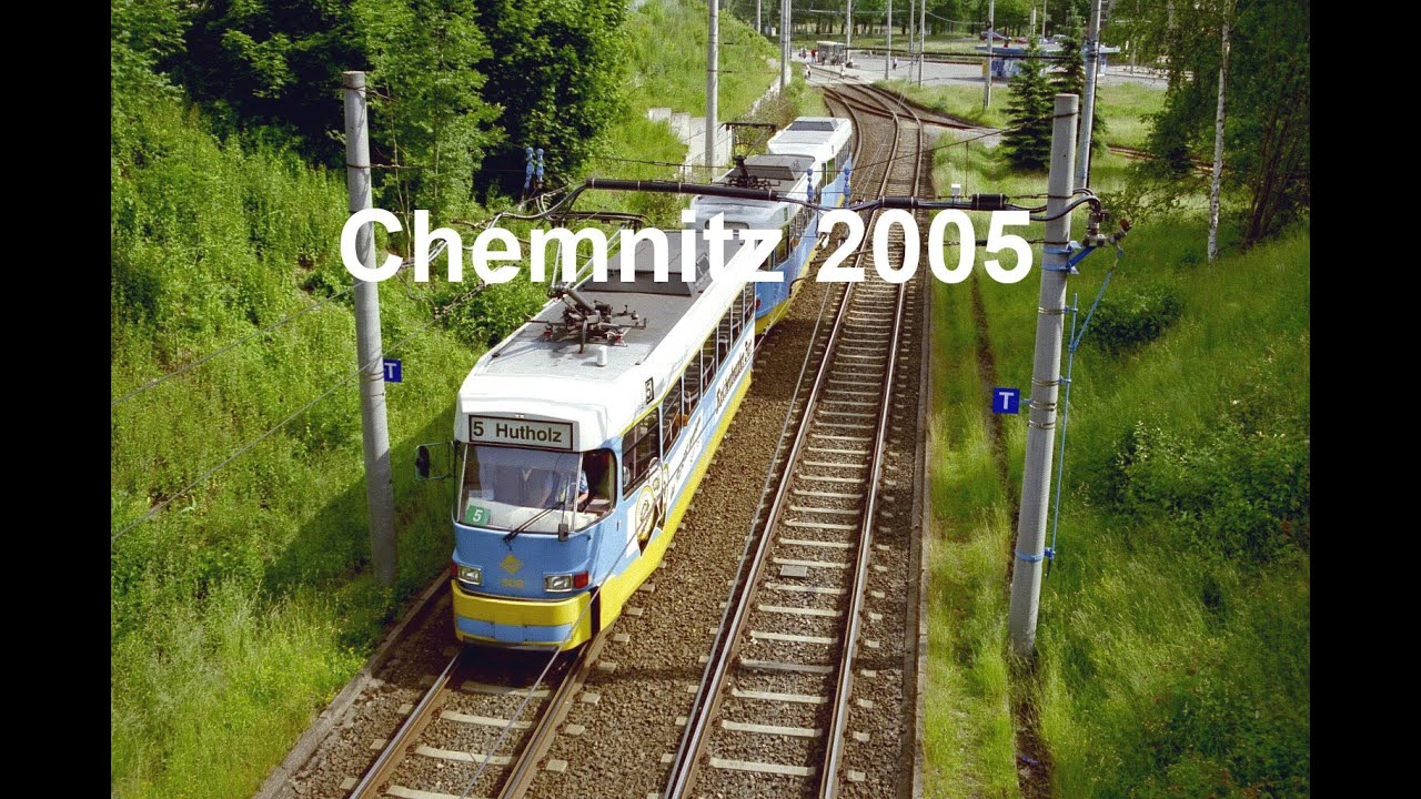 Strassenbahn in Chemnitz 2005