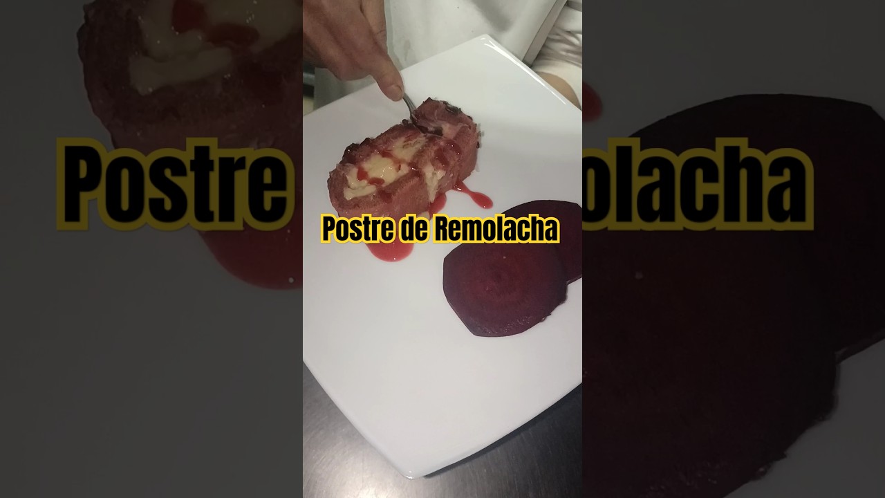 Postre de Remolacha