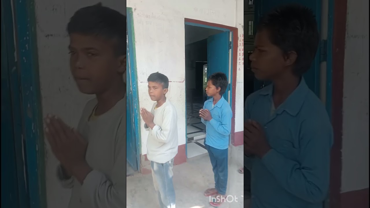 विधालय के छात्रों द्वारा बिहार राज्य प्रार्थना गीत #school