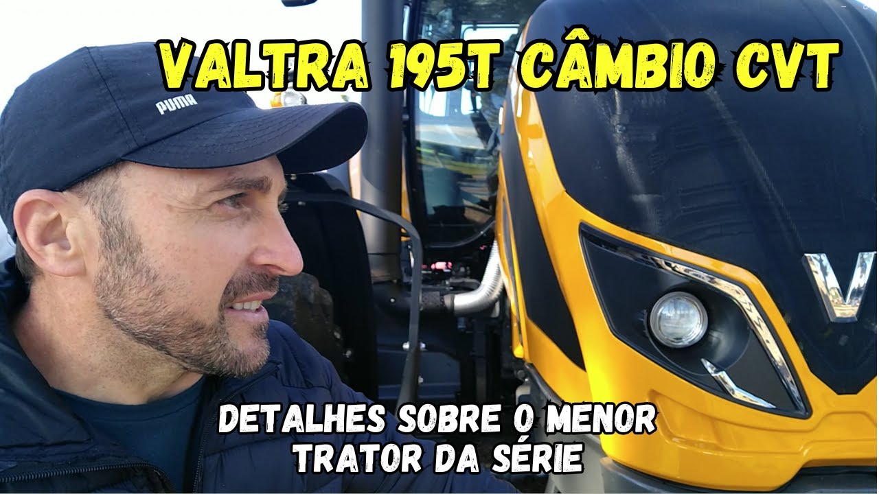 VALTRA T195 COM CÂMBIO CVT: CONHECENDO UM POUCO MAIS SOBRE ESSE TRATOR, NA SEGUNDA EXPODAVID