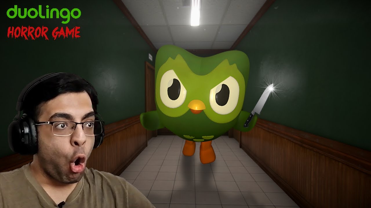 This Is What Happens When You Skip Your Language Lesson - Duolingo horror game (Unolingo Too)