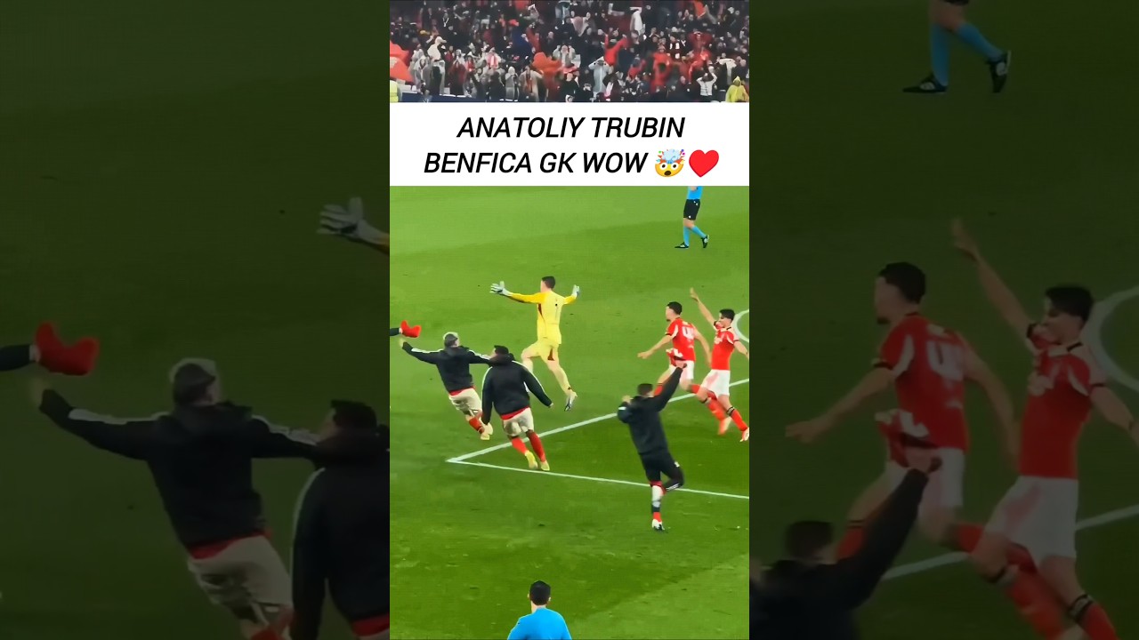 Anatoliy Trubin Goal for Benfica vs Real Madrid 😱🧤⚽🔥 