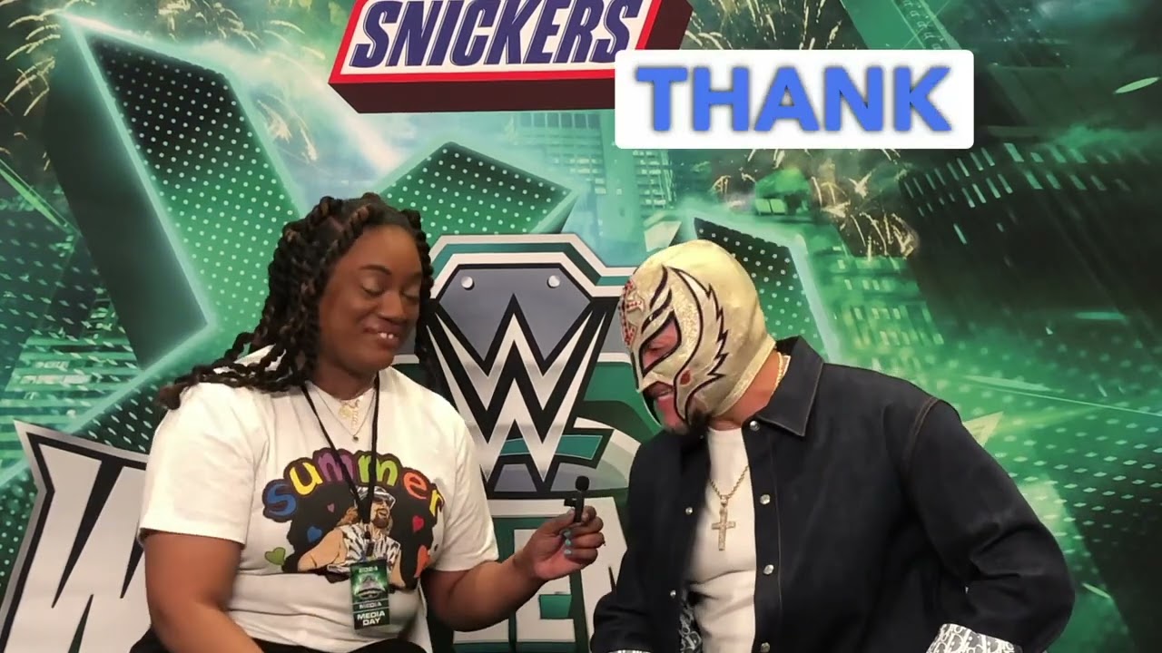 REY MYSTERIO INTERVIEW | WRESTLEMANIA 40 MEDIA DAY