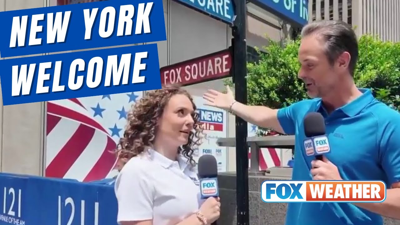 Newest FOX Weather Teammate Gets 'Beastly' Introduction To New York City