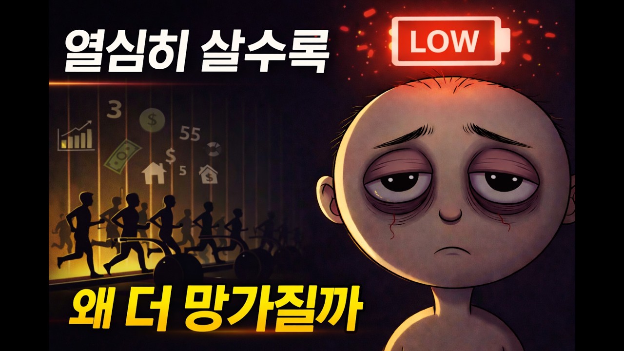 왜 우리는 열심히 살수록 손해를 보는가?