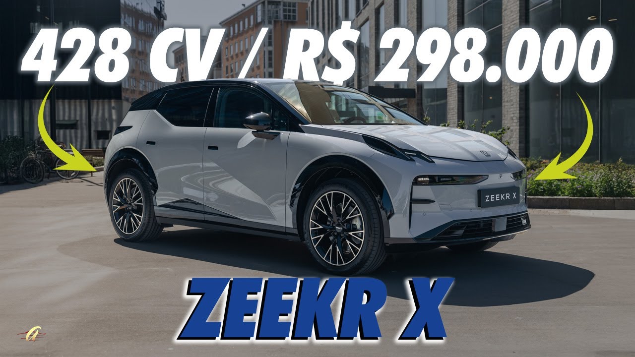R$ 700 POR CV, 0 A 100 KM/H EM 3,8 SEGUNDOS E MUITO LUXO! Testamos o Zeekr X!