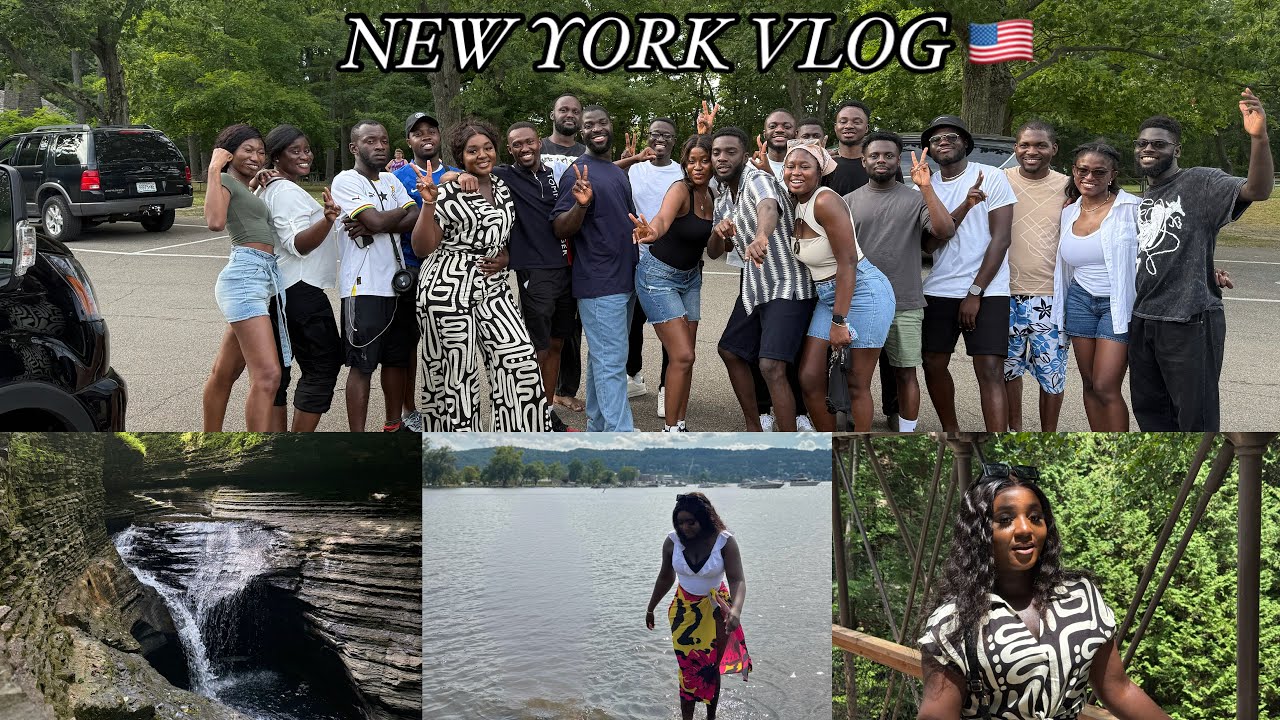 FUN SUMMER IN NEW YORK CITY || EXPLORING WATKINS GLEN STATE PARK WITH FRIENDS, HIKING & BEACH VIBES