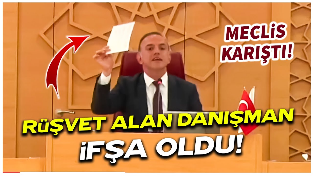 Rüşvet alan danışman ve bankamatik memurları ifşa oldu! Belediye Meclisi karıştı!