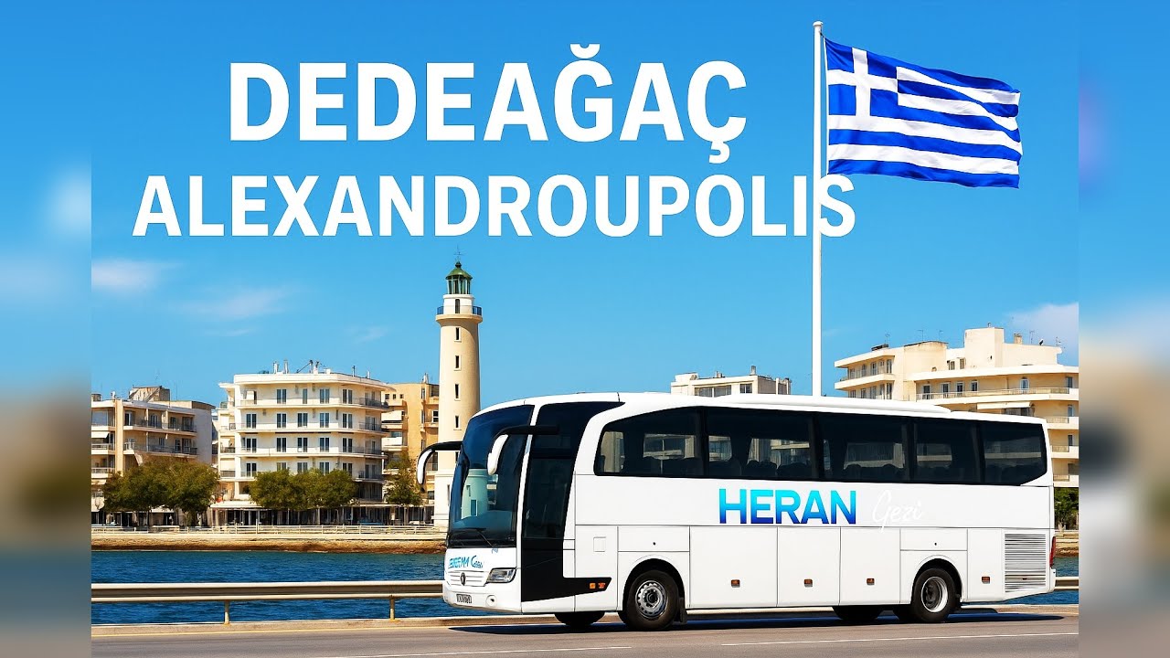 Dedeağaç’ın Kalbi Demokrasi Caddesi | Otobüsle Panoramik Tur | Alexandroupoli Panoramic Bus Tour