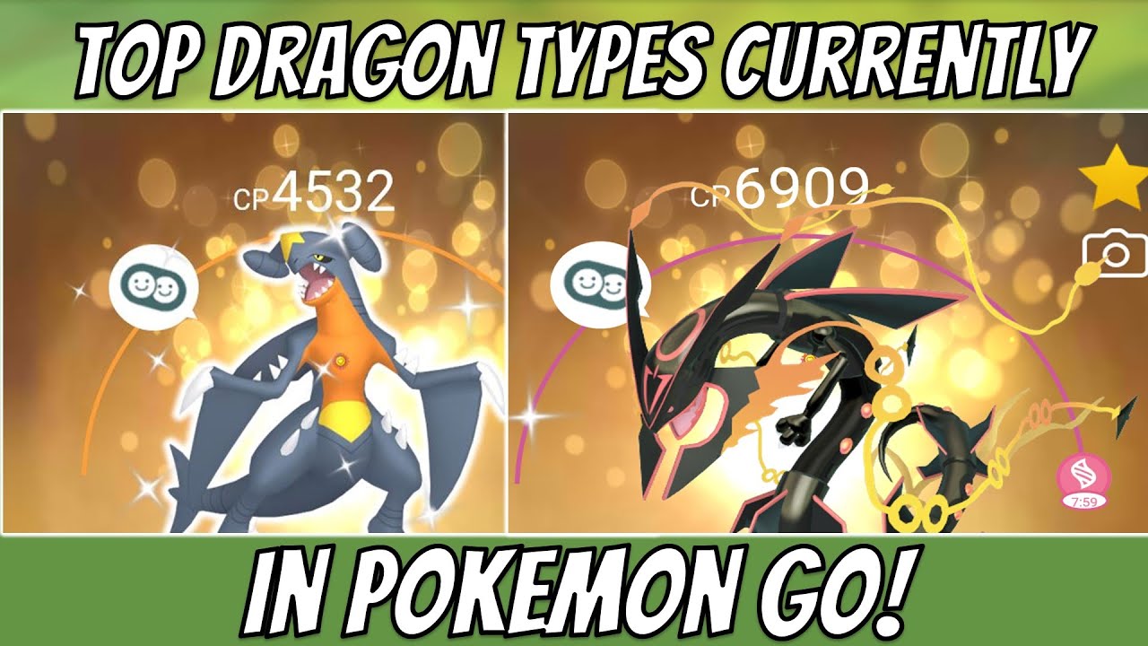 Top Dragon Types Currently in Pokemon in Pokemon Go! Plus a look at Future Megas!