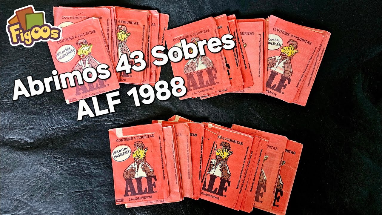 Abrimos 43 Sobres de ALF