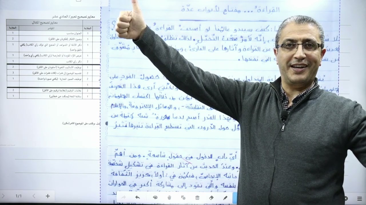 كيف أكتب التعبير ؟